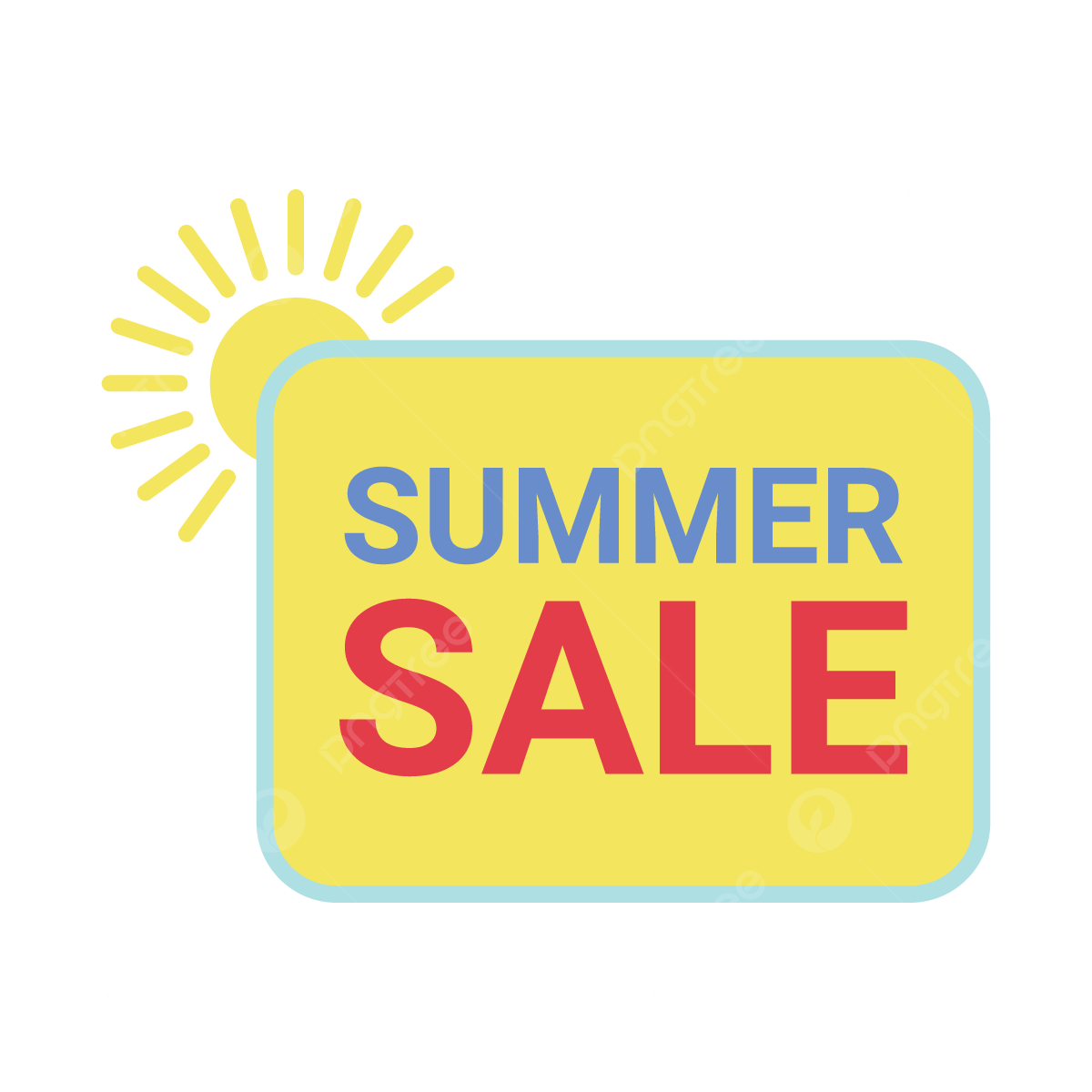 summer sale icon